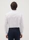 Camicia slim fit bianca in puro cotone con collo francese no iron_3