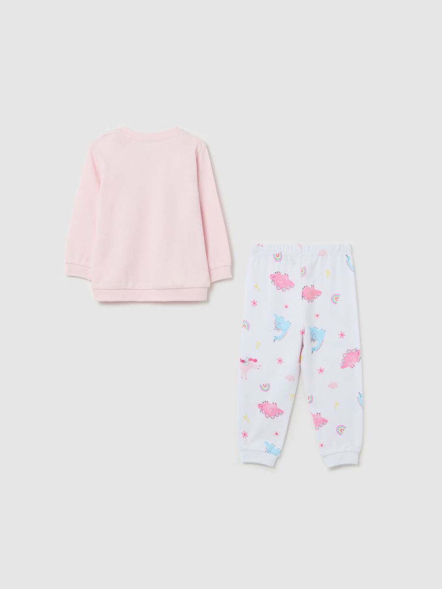 Cotton pyjamas with unicorns print_1