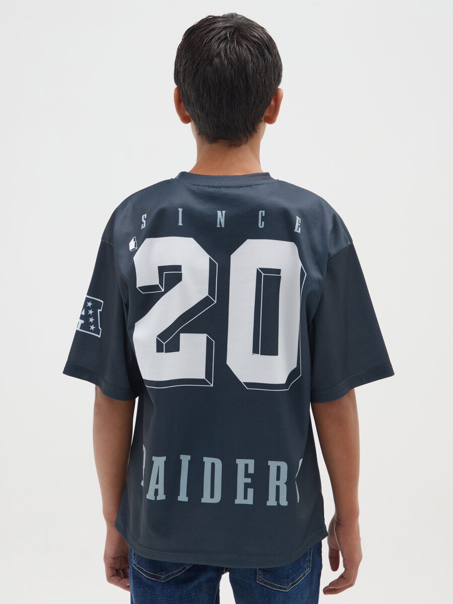 Multicolor regular fit kids' T-shirt Las Vegas Raiders_1