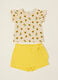 IANA stretch cotton rib jogging set_0
