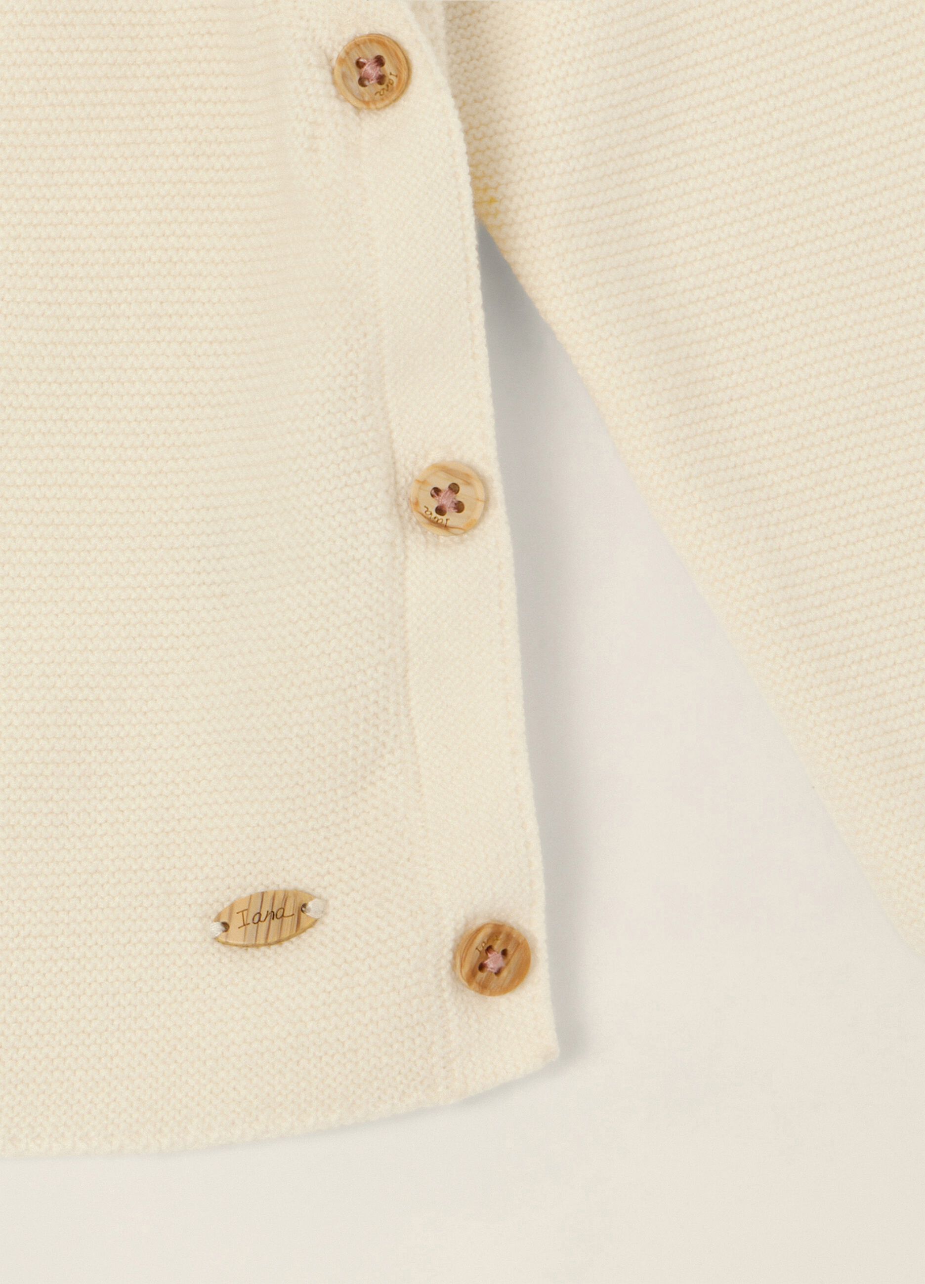 White and pink pure cotton baby girl set