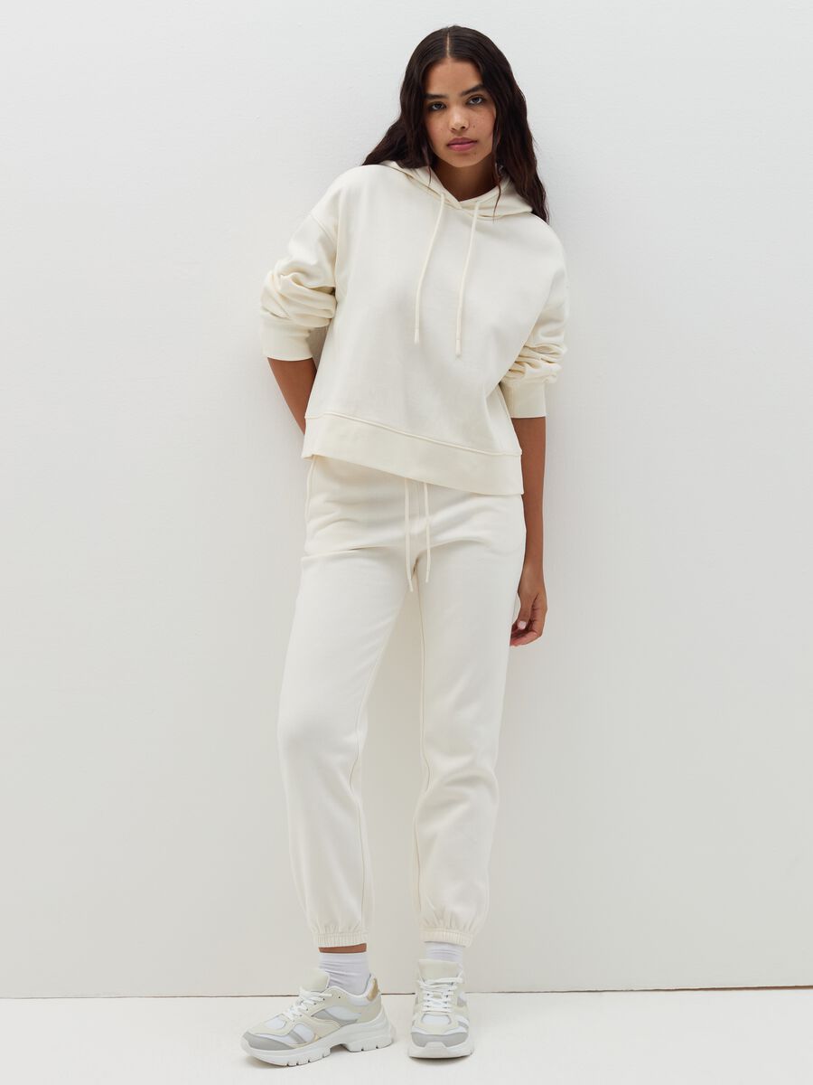Oversized-fit sweatshirt with hood_1