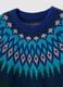 Multicolour Jacquard Pattern Pullover_1