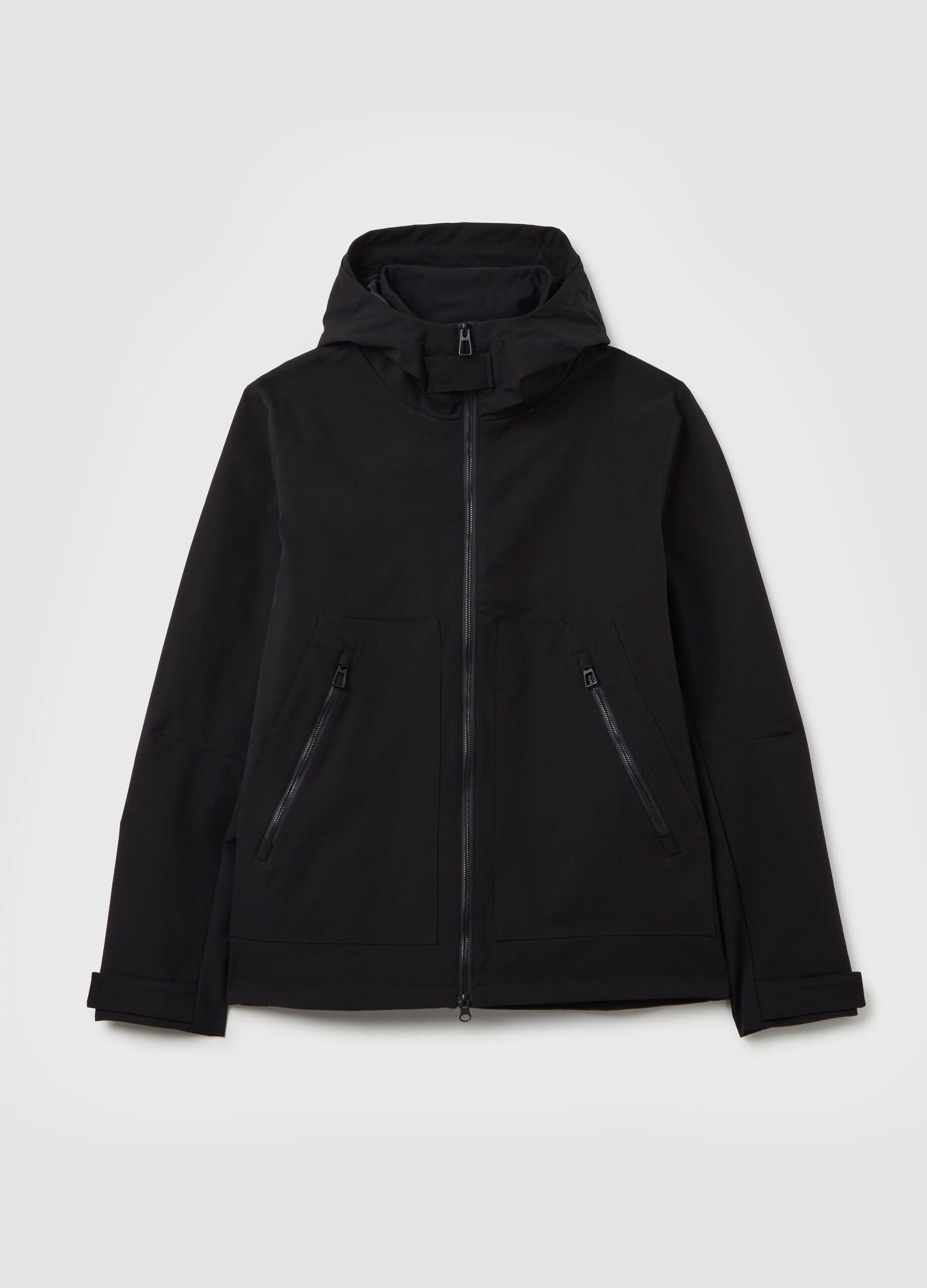 Black Jacket with Zip