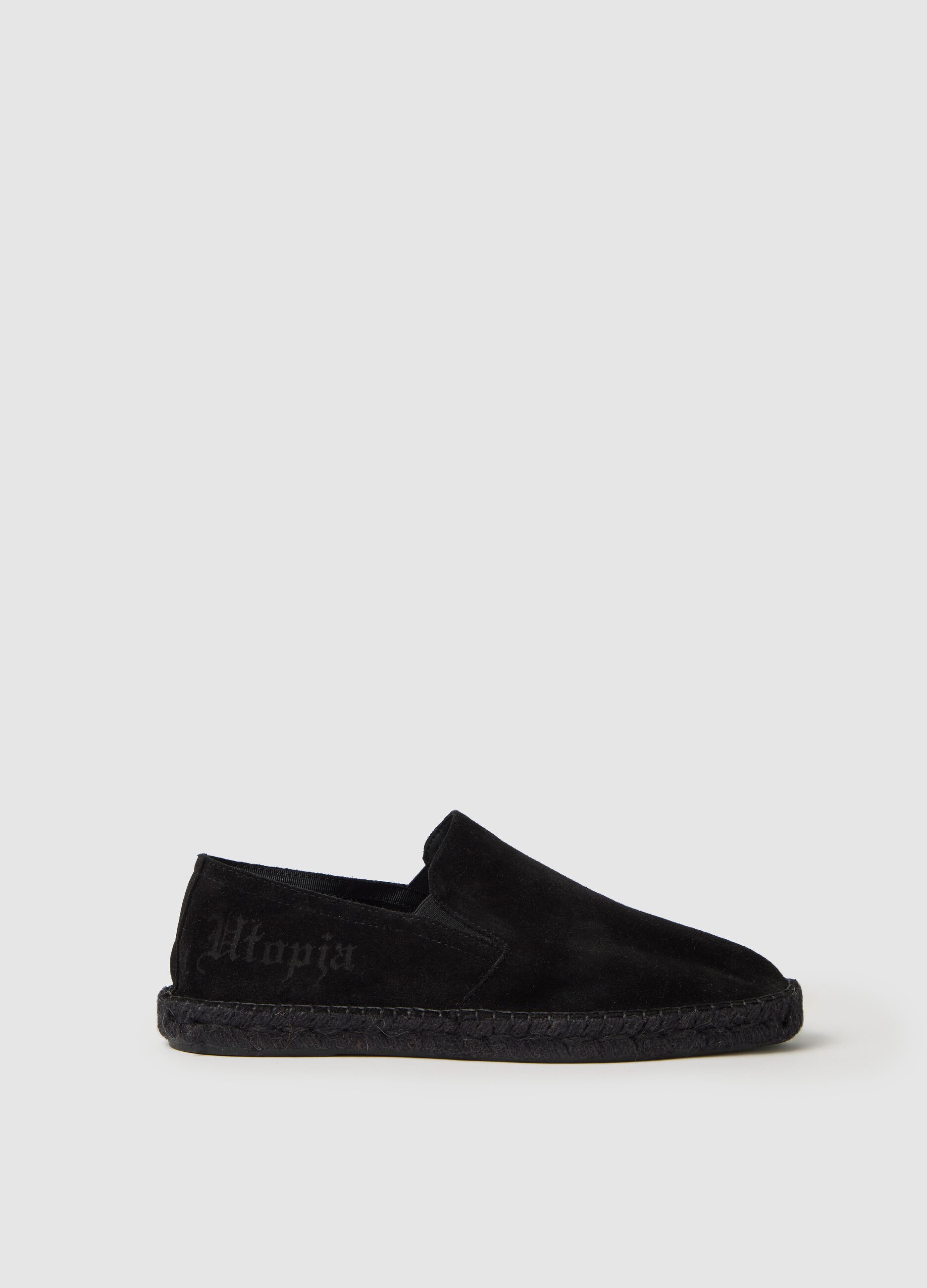 Espadrillas Real Suede Triple Black