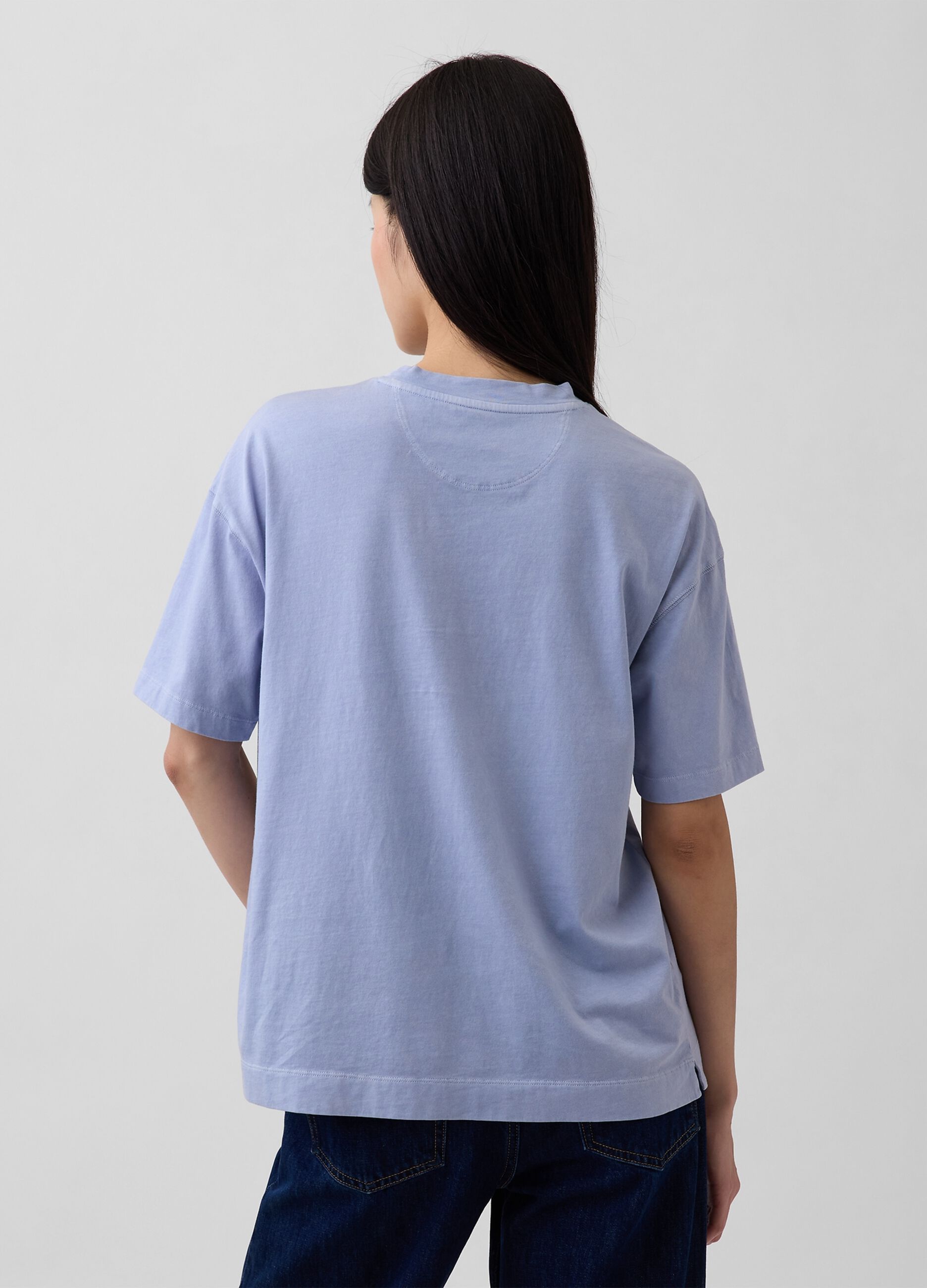 Pure cotton short-sleeve T-shirt