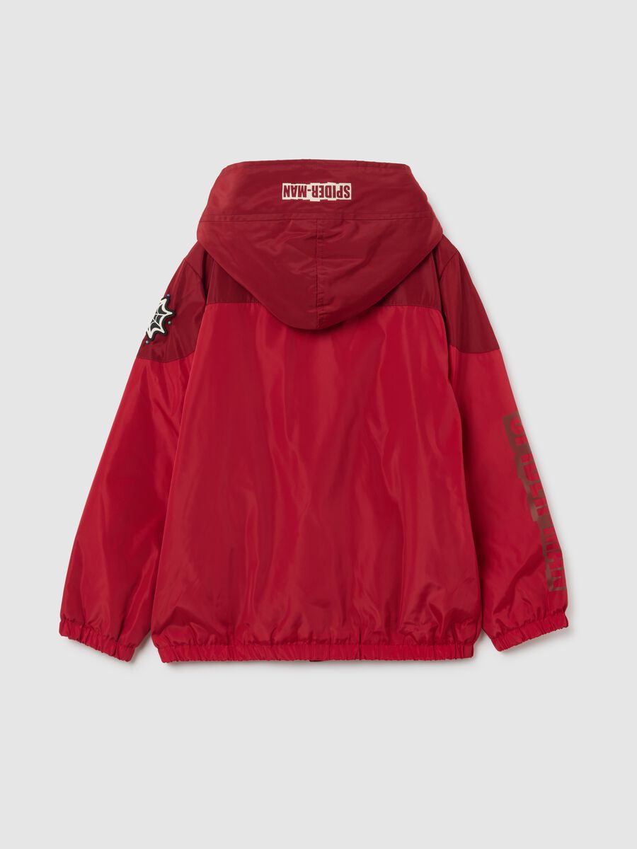 Children's Red Jacket with Spider-Man Details_1