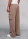 Teddy Cargo Sweatpants Mocha_4