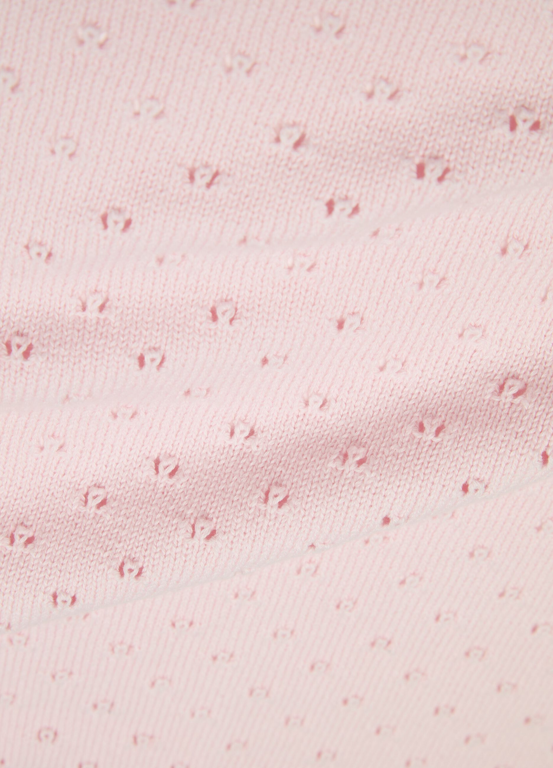 Coperta in cotone tricot