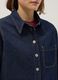 Pure cotton denim regular fit shirt with buttons and chest pocket_3