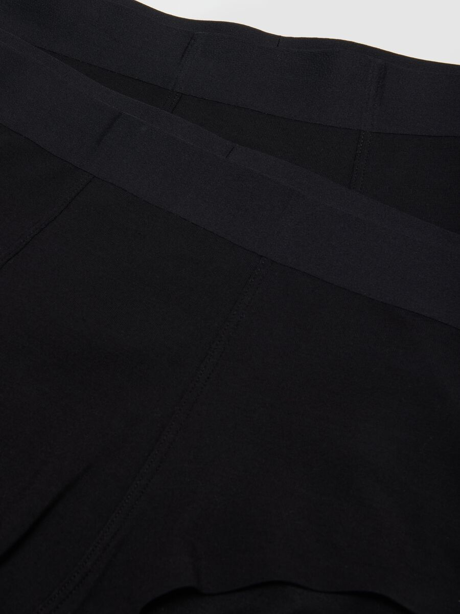 Bipack di slip neri in modal elasticizzato_5