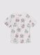 White cotton T-shirt with Paw Patrol print_1