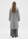 Grey wool-blend coat regular fit with buttons_2