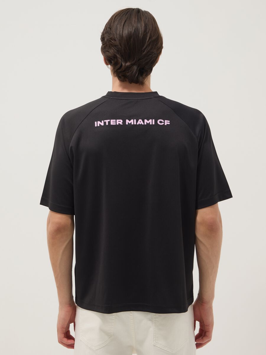 Black Inter Miami CF print T-shirt_3