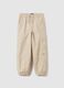 Parachute joggers in cotton canvas_3