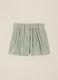 Elasticated Blue Corduroy Skirt_1