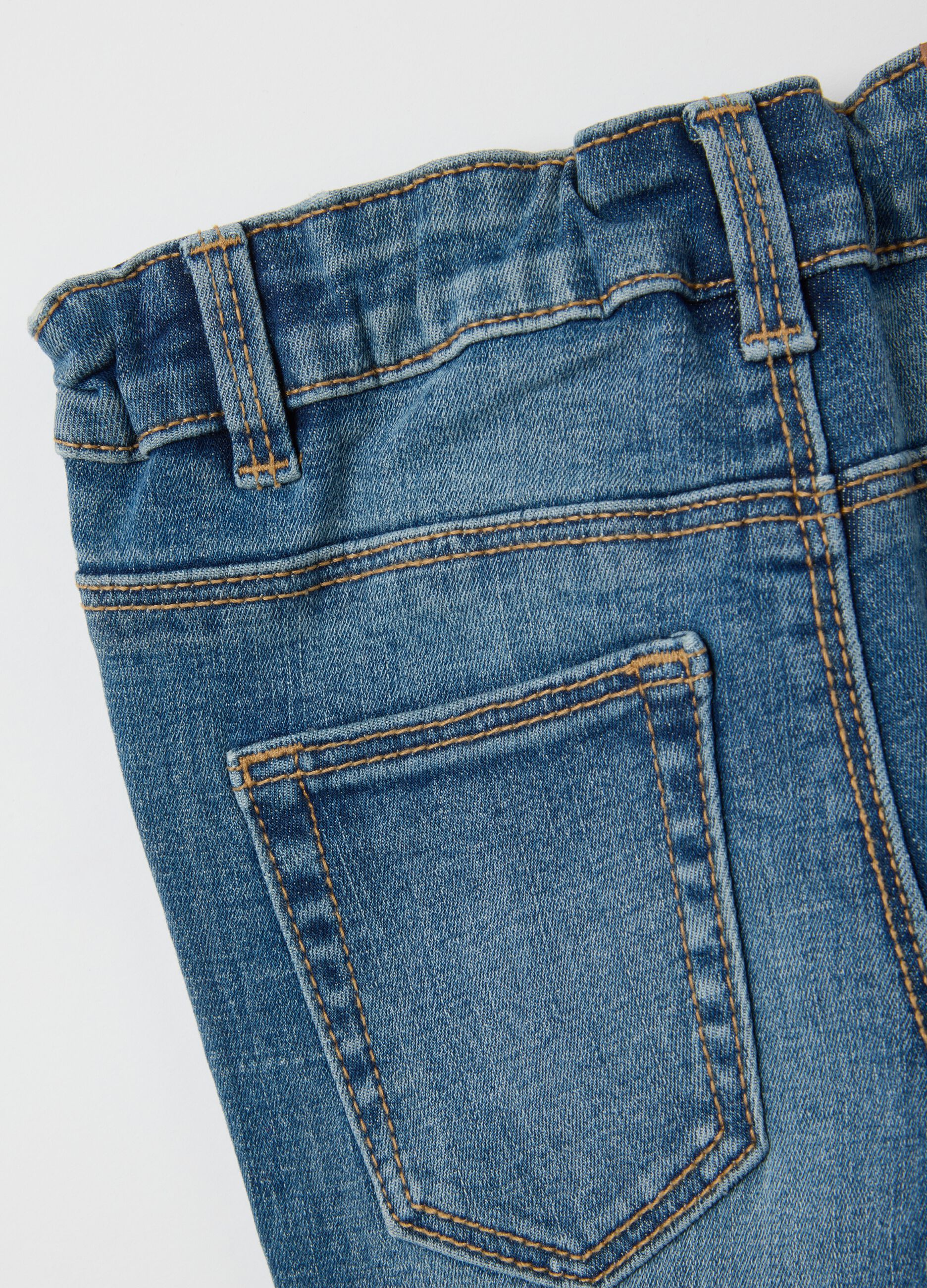 Children's Jeans in Blue Stretch Denim