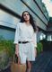 White linen and viscose-blend V-neck regular-fit shirt_0