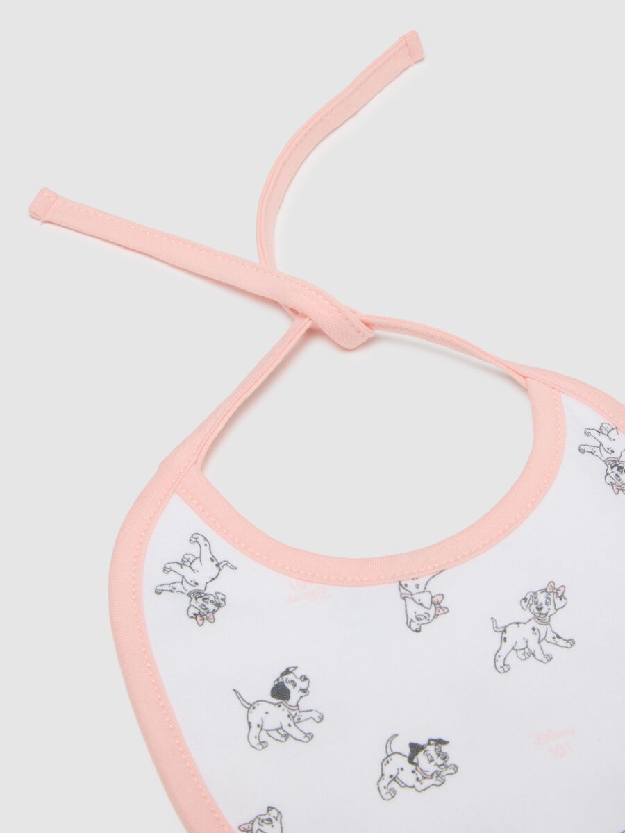 Newborn Cotton Bib Two-Pack in Multicolour with Disney Prints_1