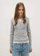 Multicolour long sleeve jumper in pure cotton regular fit_1