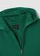 Felpa verde in puro cotone con cappuccio regular fit per bambino_4