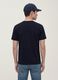 Black mercerised pure cotton regular-fit crew-neck T-shirt_2