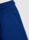 Boys&rsquo; blue pure cotton shorts with elasticated waist_3