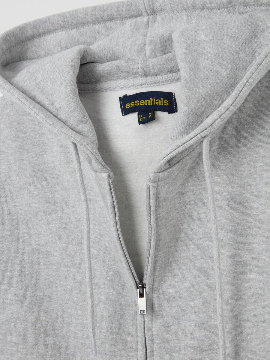 Essential full-zip sweatshirt with hood_5