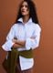 Camicia azzurra in popeline di puro cotone con colletto classico regular fit_2