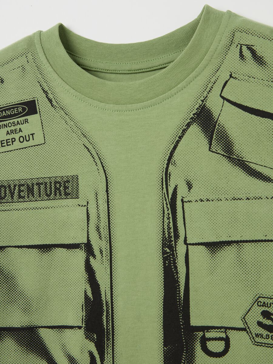 Cotton T-shirt with print_2