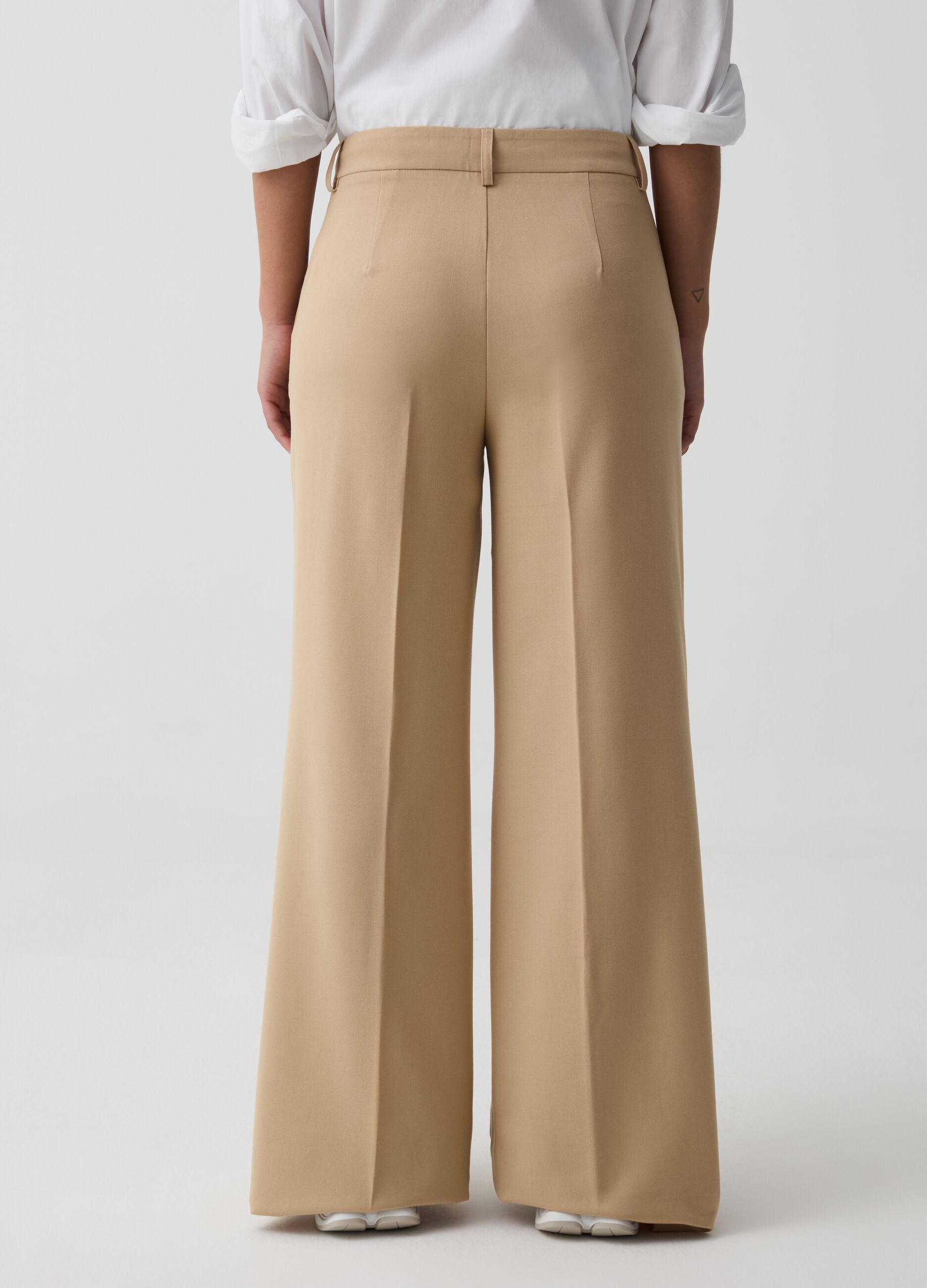 Pantalone sartoriale wide leg