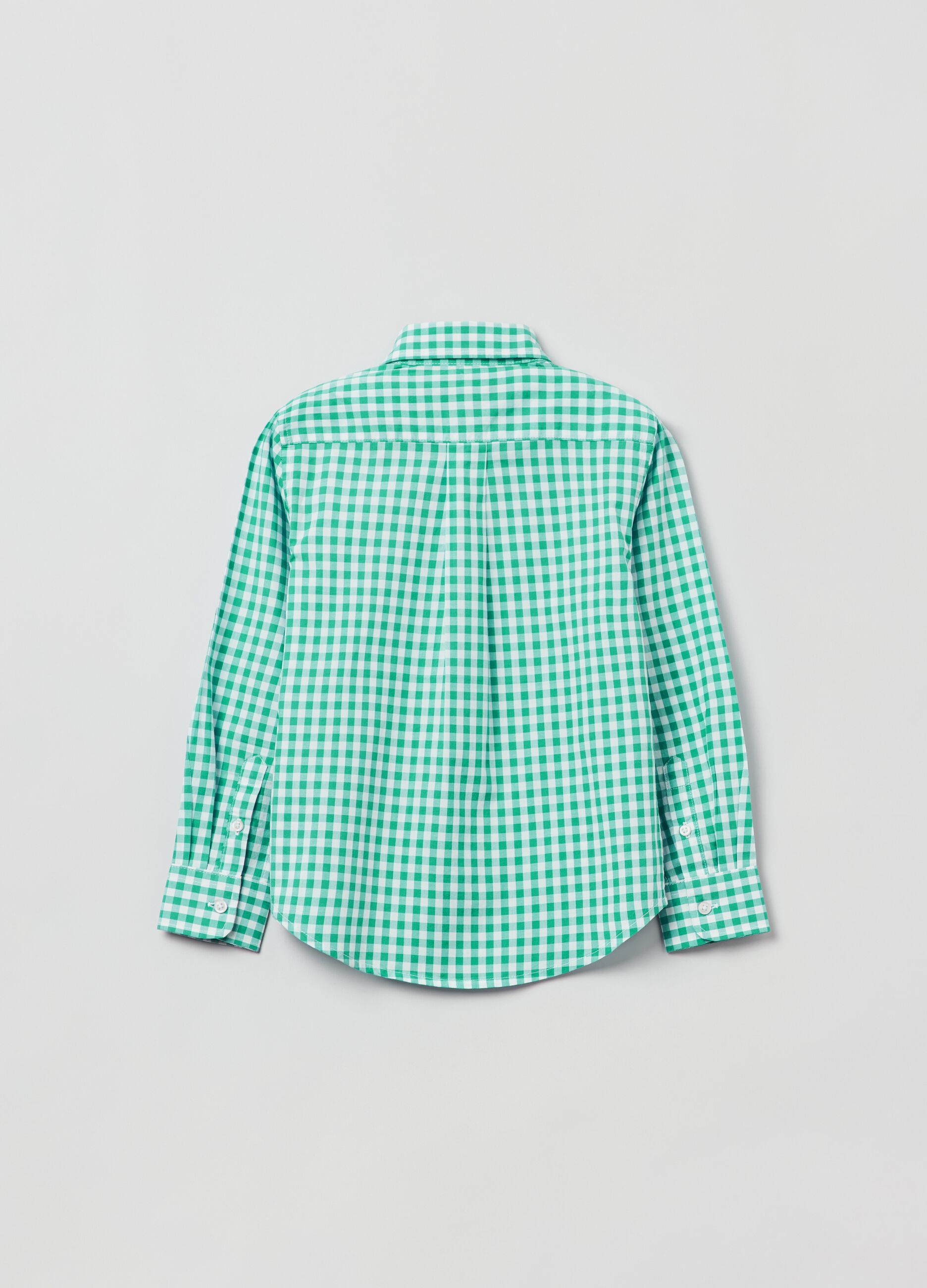 Camicia con fantasia vichy_1