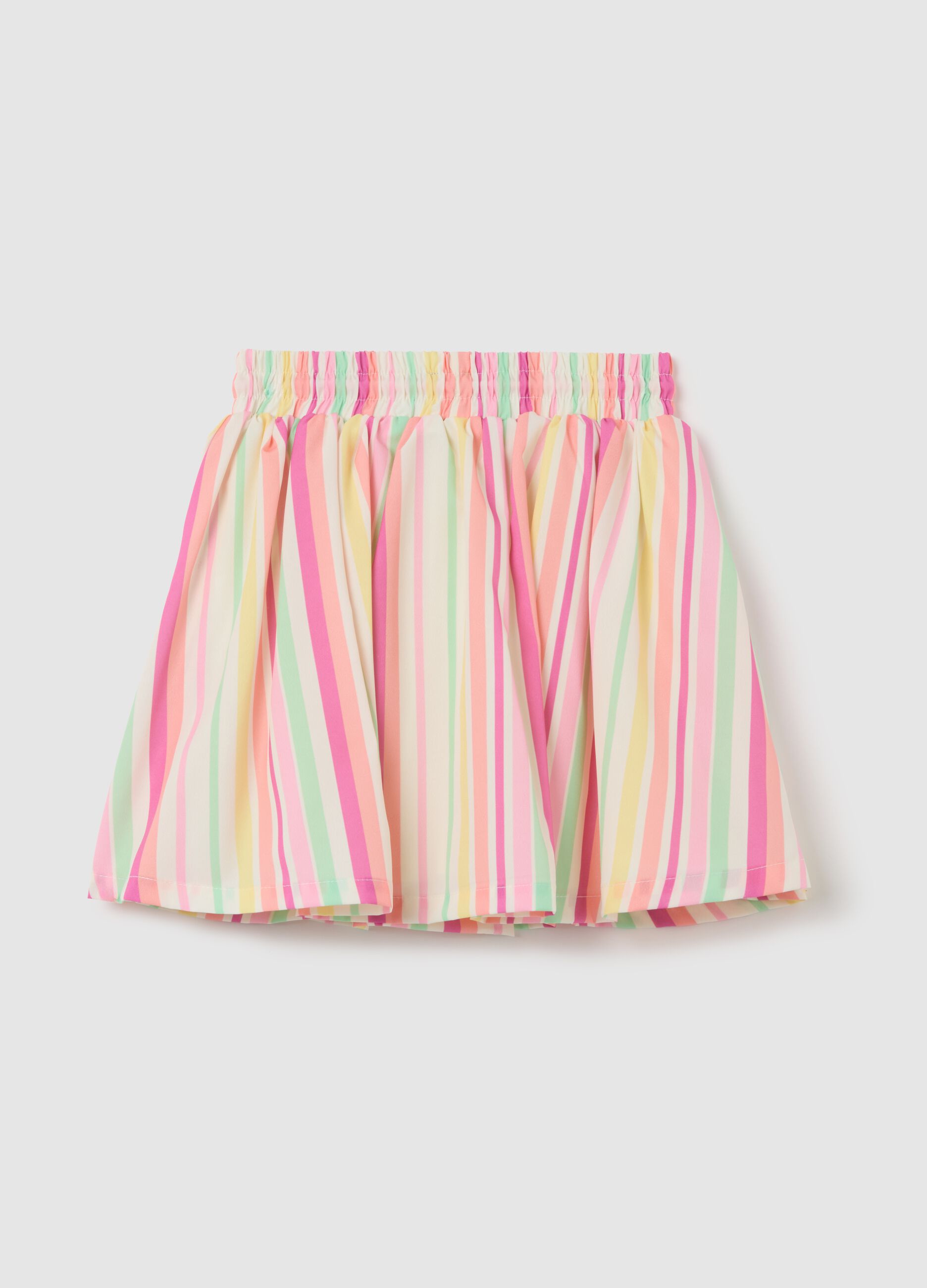 Gonna da bambina in misto multicolor regular fit