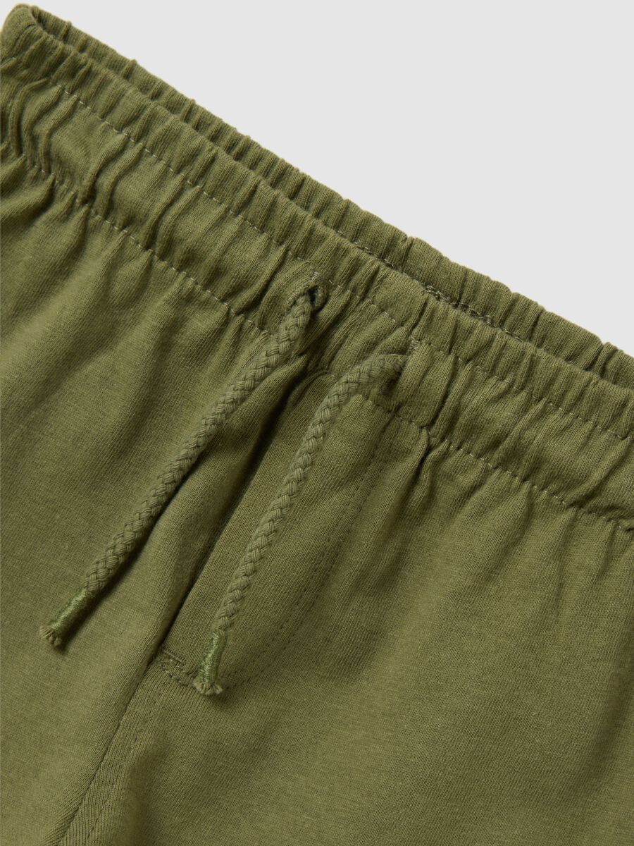 Sleeveless jogging set in Fagottino cotton_2