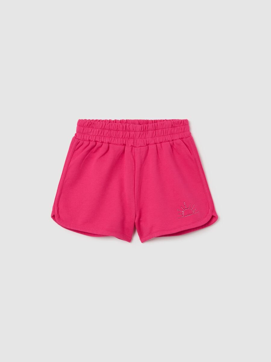 Pure Cotton Pink Shorts_0