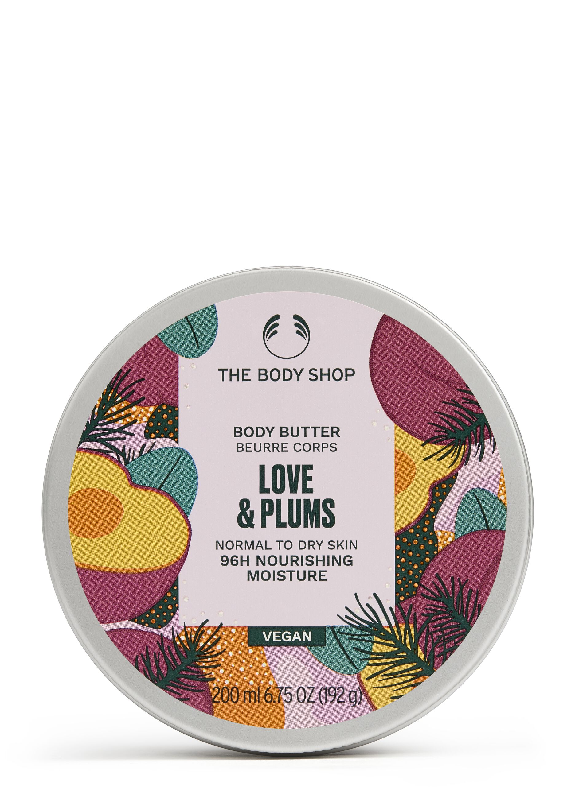 Burro per il corpo Love & Plums 200ml The Body Shop