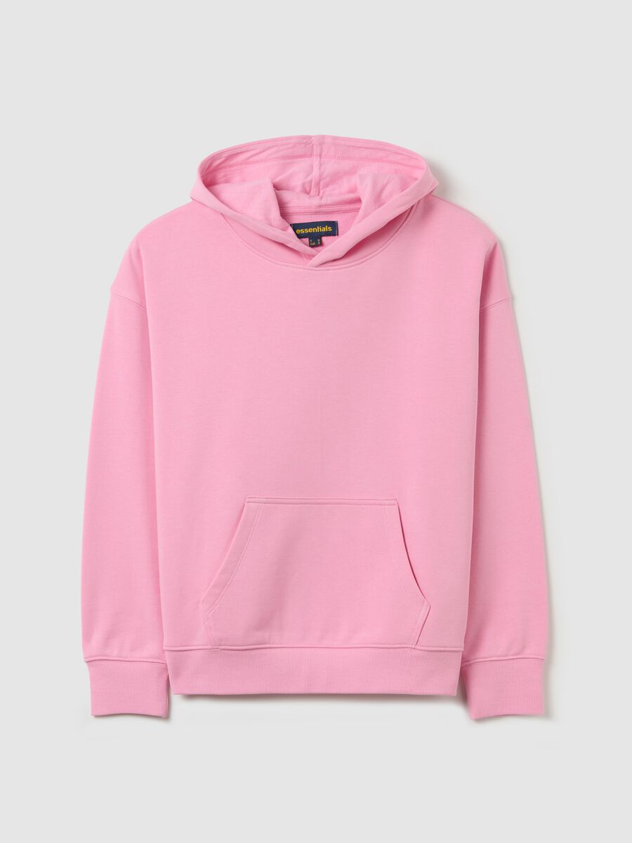 French terry sweatshirt with hood_4