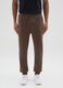 Brown Regular Fit Jogger_1