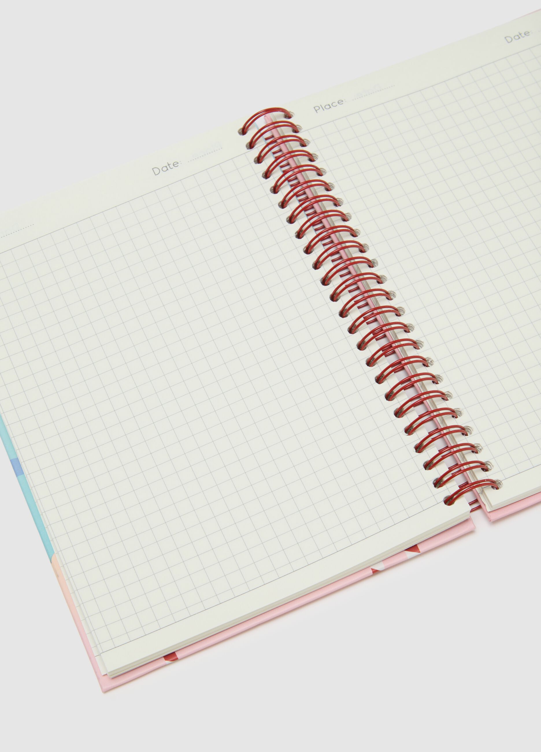 Notebook with Italian Patterns