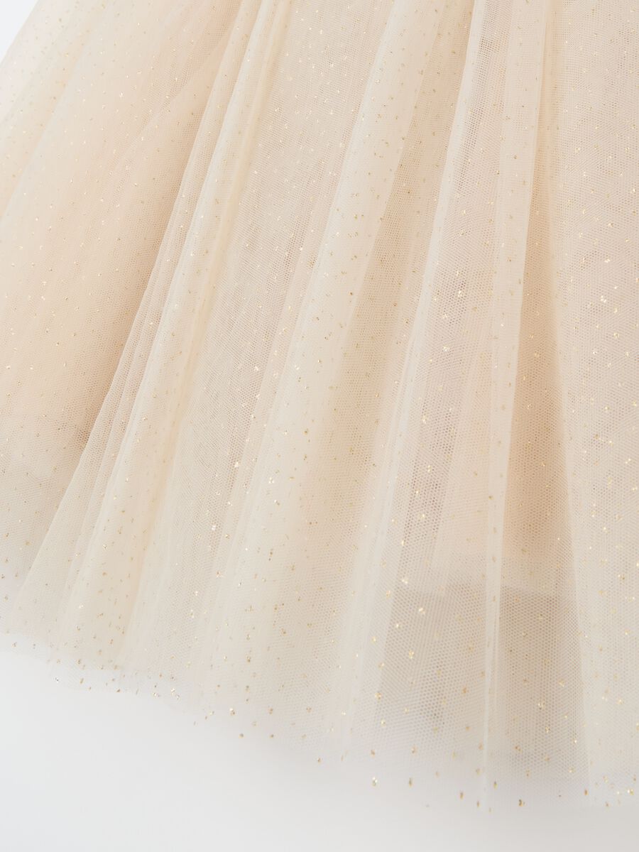 Tulle skirt with glitter_2