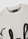 Grey regular fit jumper with lettering_5