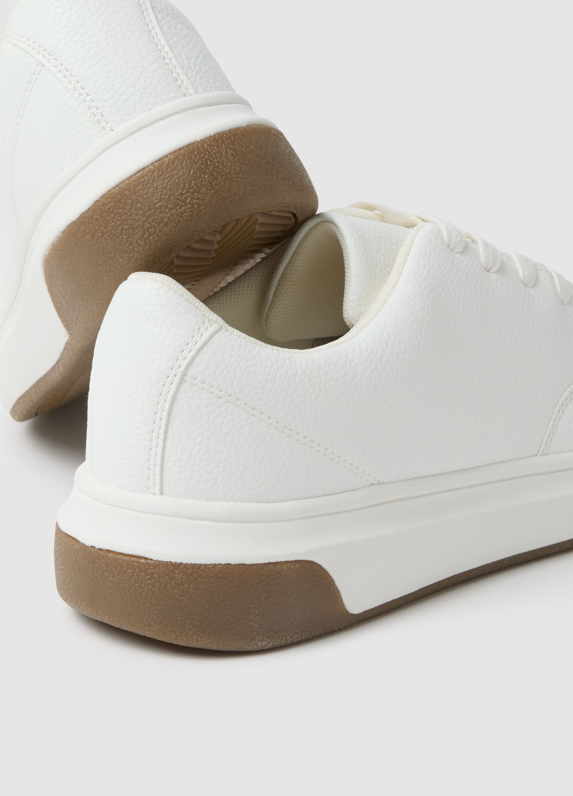 Beige Casual Sneakers
