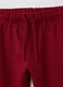 Children's joggers in pure red cotton, regular fit_2
