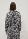 Pure cotton multicolour floral print V-neck shirt_3