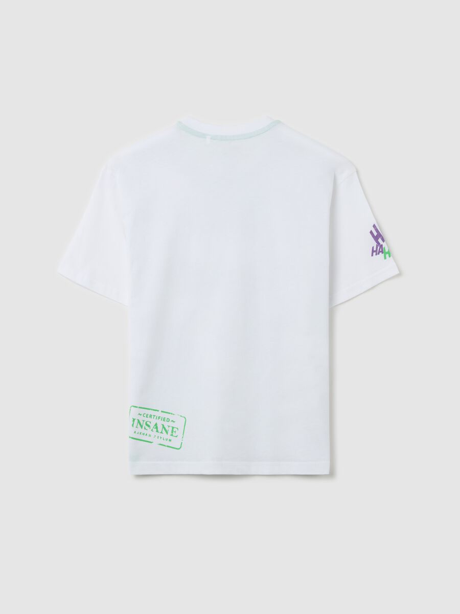 T-shirt in cotone con stampa The Joker _4