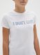 Girls' pure cotton white regular fit T-shirt with print_2