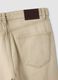 Jeans beige in misto cotone e lyocell regular tapered_1