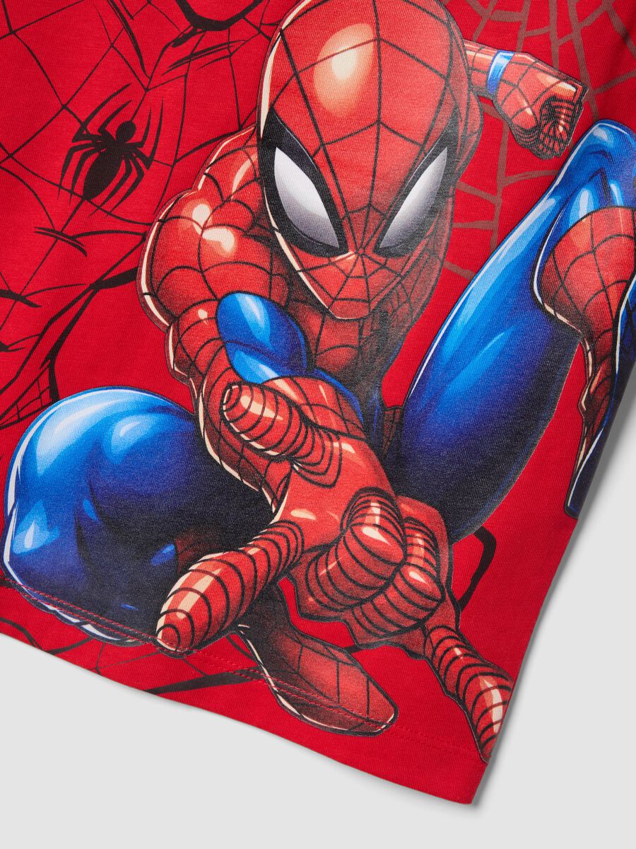 Red pure cotton Spider-Man vest top_2