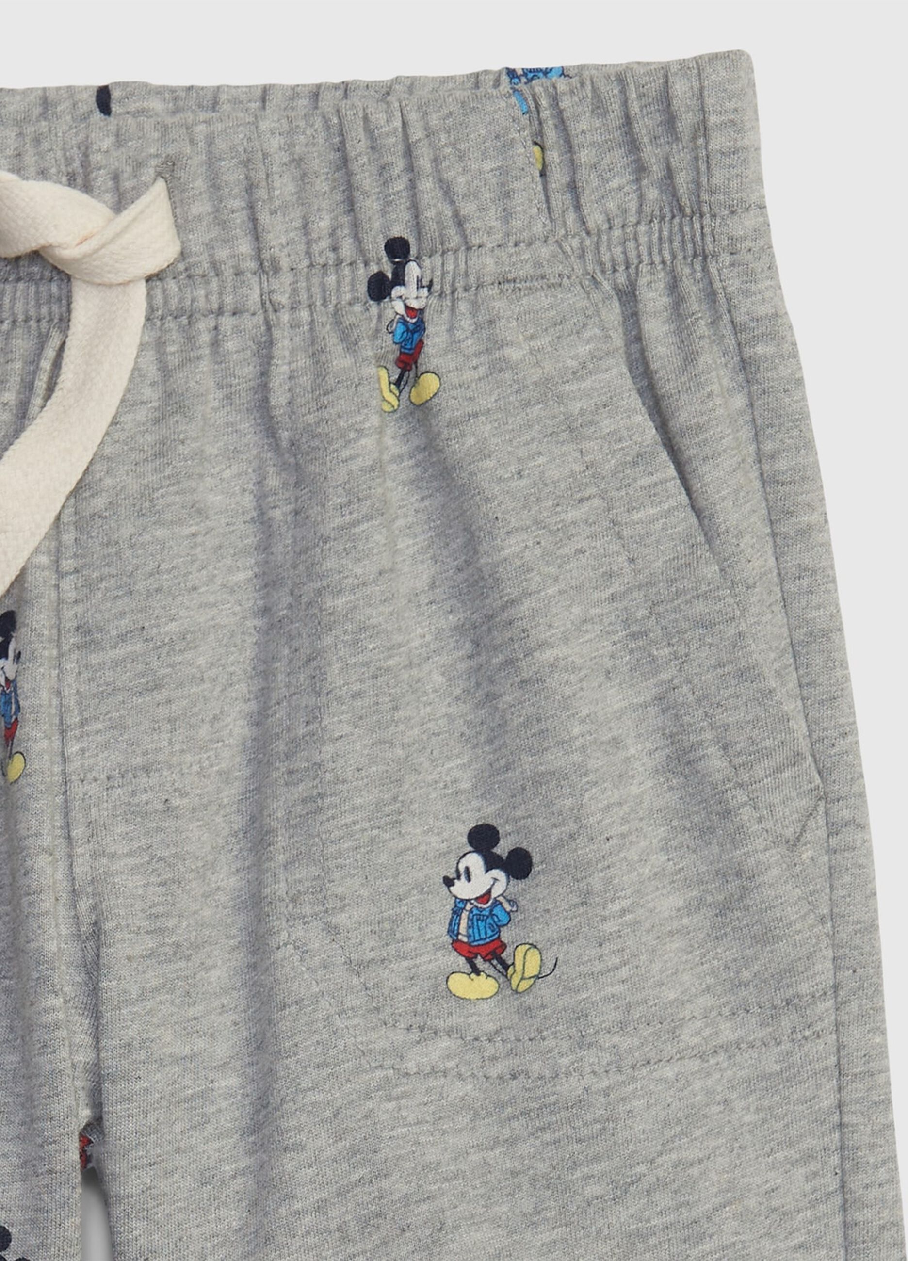 Shorts con coulisse stampa Disney Baby Topolino