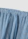 Blue striped pure cotton regular-fit trousers_5